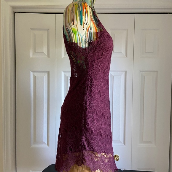 Intimately Free People She's Got It, Lace Slip Dress, Size Medium - Picture 7 of 16